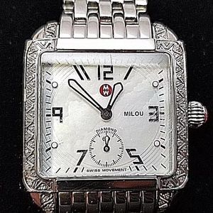 Michele Milou Diamond Watch